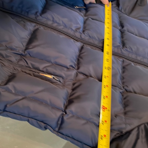 Tommy Hilfiger,S, lofty down, 21” navy jacket, 2 zip pockets (& 1 inside).NWOT. - Picture 9 of 12